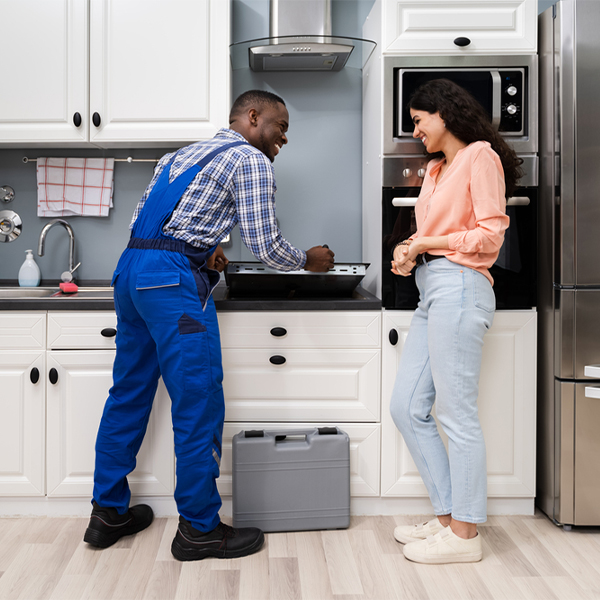 can you provide an estimate for cooktop repair before beginning any work in Austintown